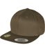 Casquette Ajustable Vert Kaki Foncé Flexfit-1