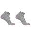 Chaussettes De Sport Adulte Gris Lilas Salomon-1