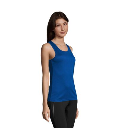 Débardeur Sporty Femme Bleu Roi SOLS