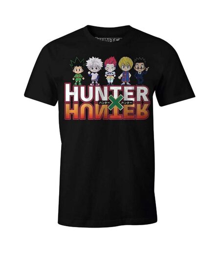 T-shirt Hunter Team Homme Noir Hunter X Hunter