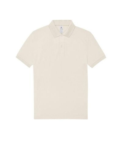 Mens My Polo Shirt Off White B&C