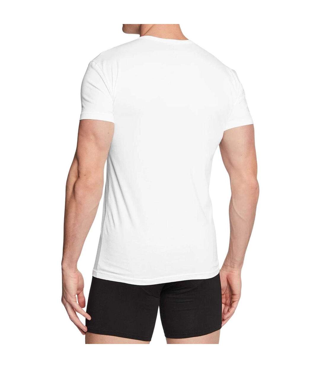 T-shirts Motif/style Logo Homme Blanc Armani Exchange-3