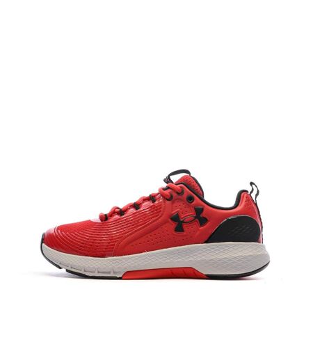 Chaussures d'entraînement rouge homme under armour charged commit 3