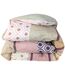 Housse de couette 100% coton INOUK rose/beige-1