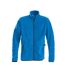 Mens Speedway Fleece Jacket Ocean Blue Printer-1