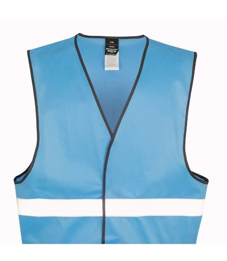 Gilet haute visibilité core enhanced adulte bleu ciel SAFE-GUARD by Result