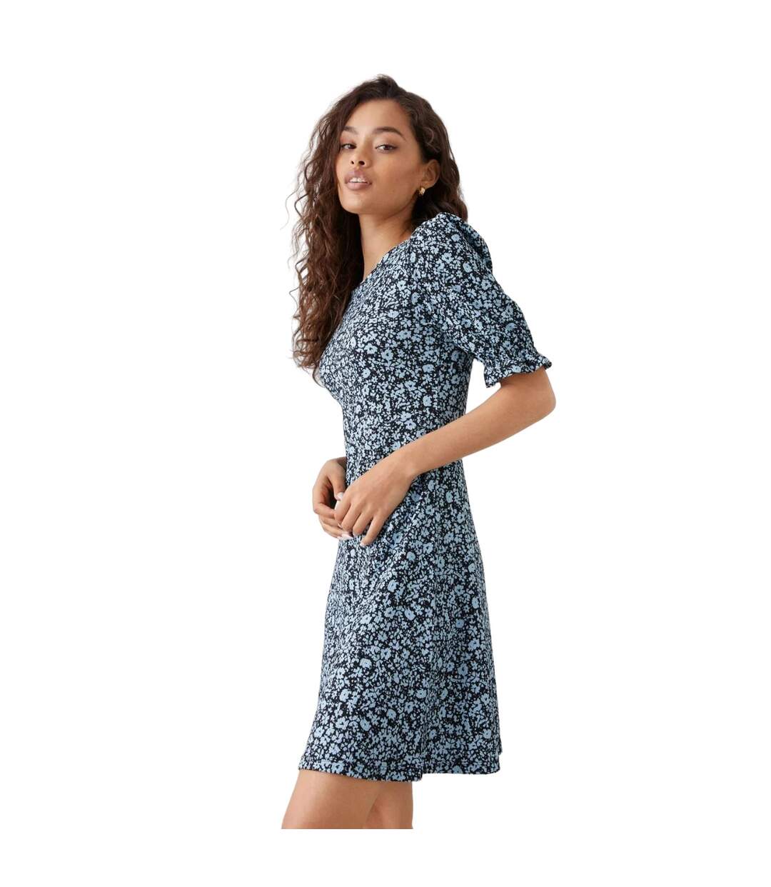 Mini robe femme bleu Dorothy Perkins-1