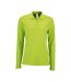 SOLS Womens/Ladies Perfect Long Sleeve Pique Polo Shirt (Apple Green) - UTPC3999