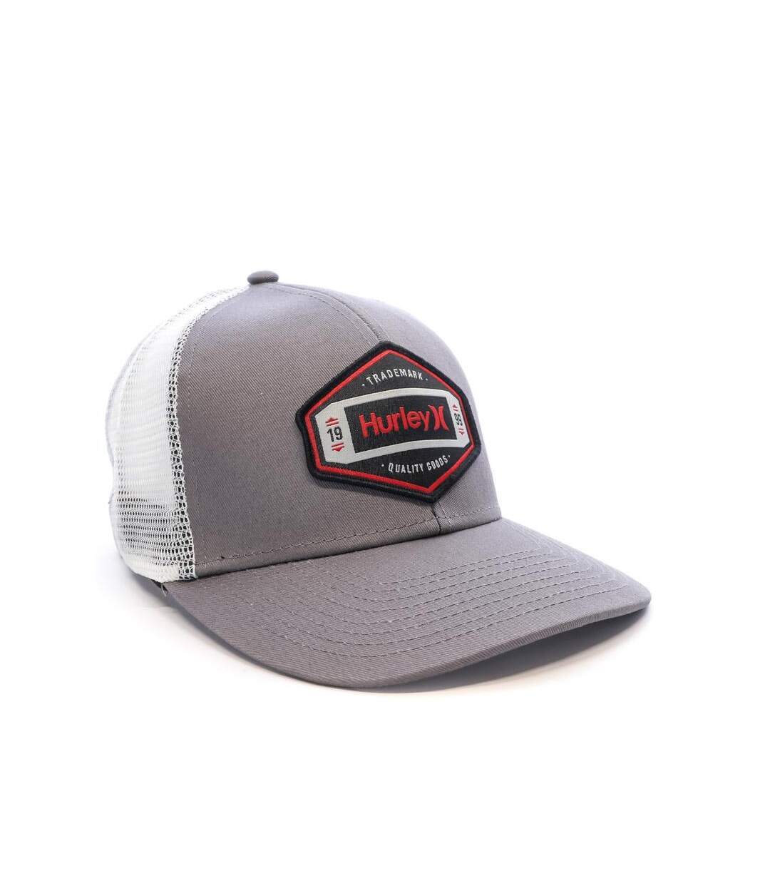Casquette grise/blanche homme hurley brighton - taille unique-2