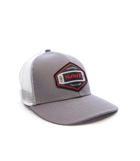 Casquette grise/blanche homme hurley brighton - taille unique