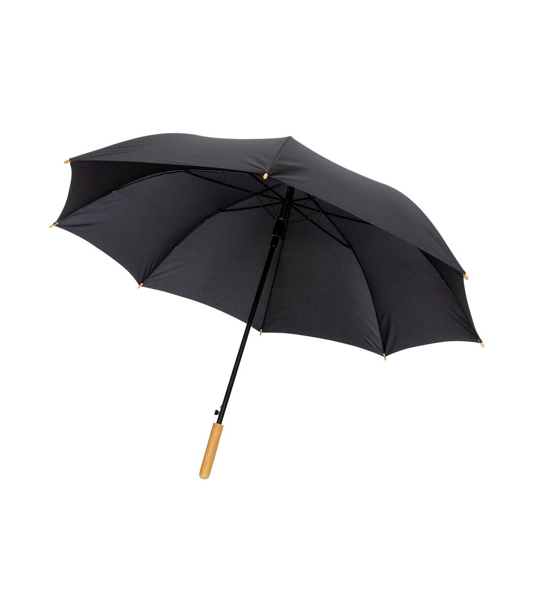 Impact aware bamboo stick umbrella one size black XD Collection-1