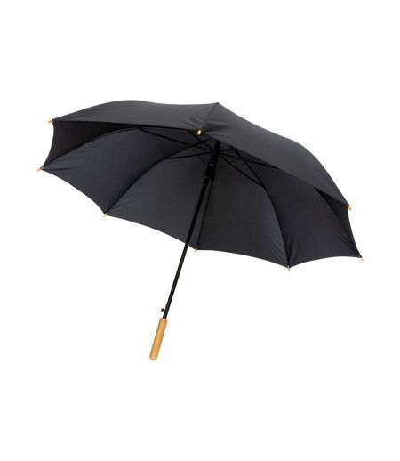 Impact aware bamboo stick umbrella one size black XD Collection