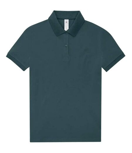 Chemisier My Polo Femme Bleu Sarcelle B&C