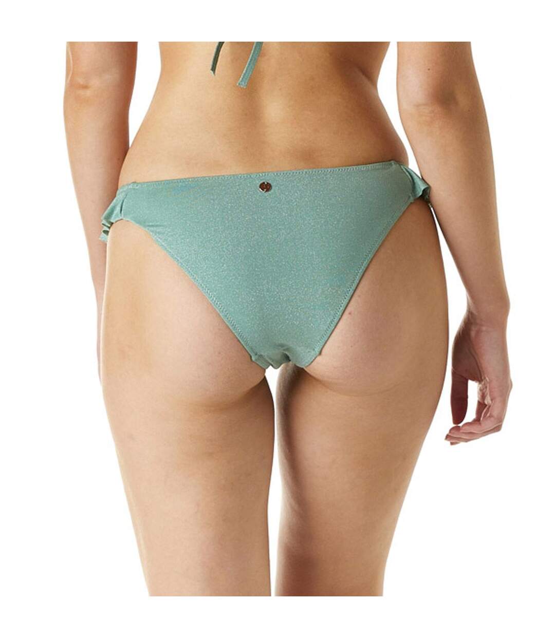 Slip de bain tanga vert CARNAVAL-3