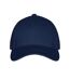 Unisex adult classic baseball cap dark navy Clique-1