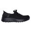 Womens/ladies First Blush Slip-in Trainers Black Skechers-3