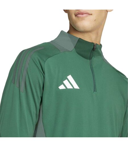 Maillot Manches Longues Homme Vert Foncé Adidas