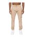 Pantalon À Poches Décontracté Homme Beige Gris Crosshatch-2