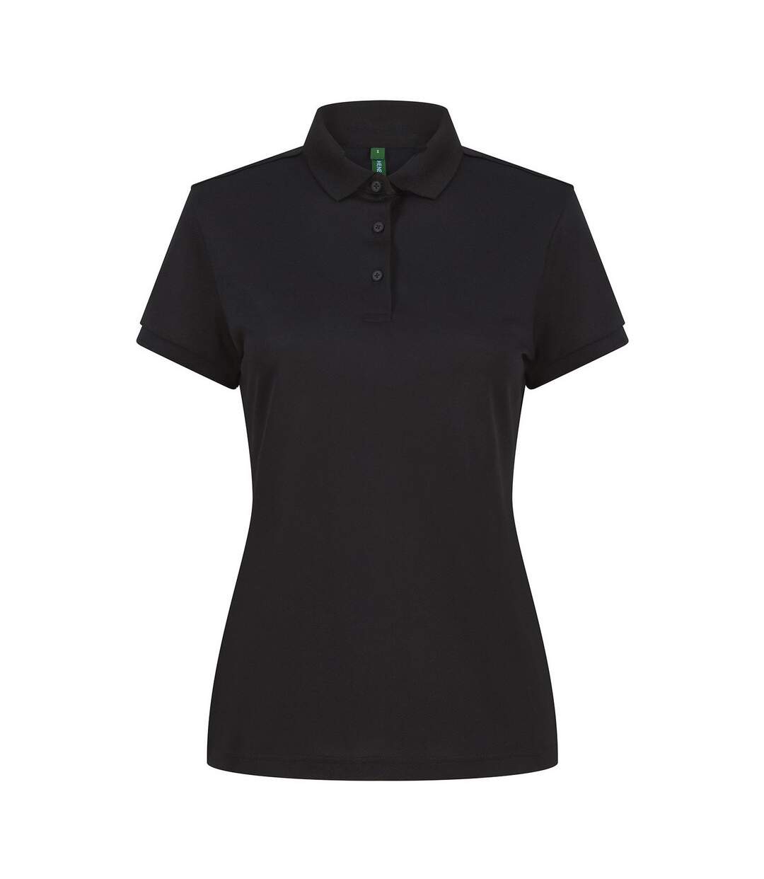 Polo femme noir Henbury