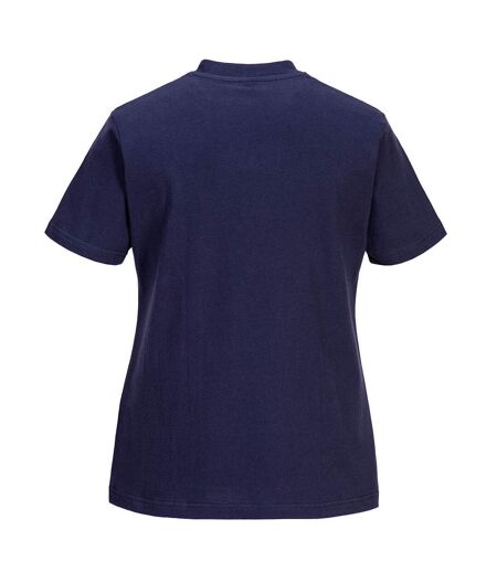Portwest Womens/Ladies Plain T-Shirt (Navy) - UTPW138