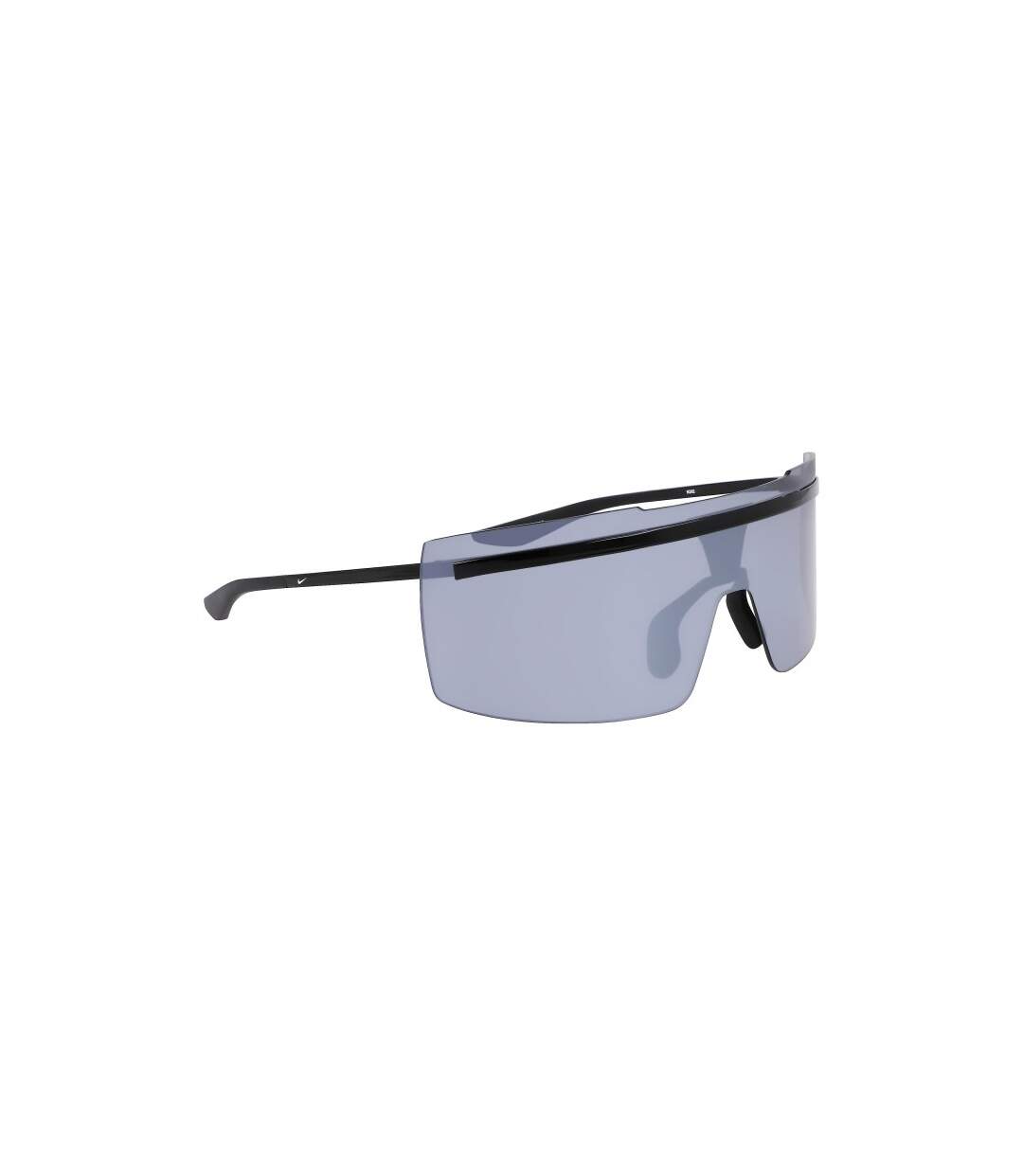 Mens Echo Shield Sunglasses One Size Black Grey Flash Nike-3