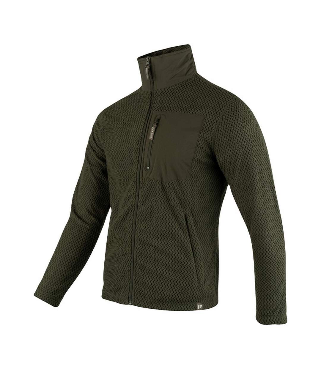 Veste Polaire Z Homme Vert Jack Pyke-3