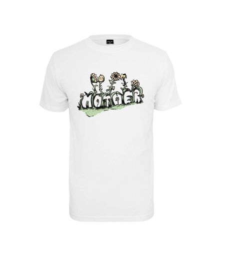 Mens Mother T-shirt Blanc Mister Tee