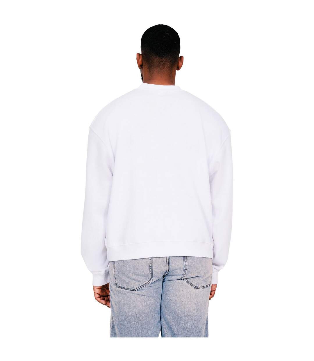 Sweat homme blanc Casual Classics-2