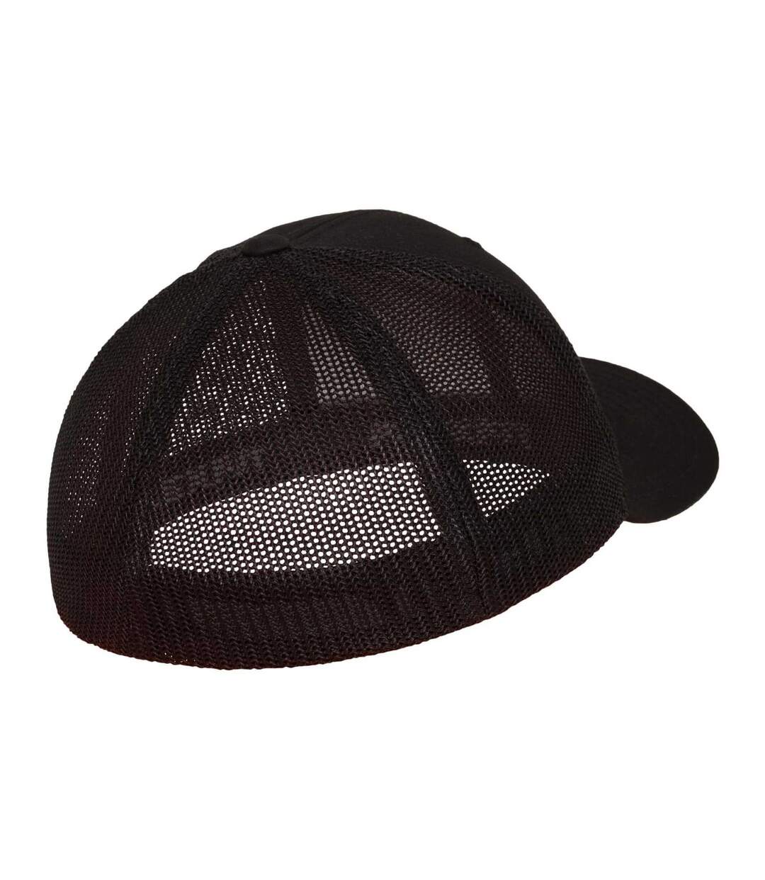 Casquette Trucker Adulte Noir Flexfit-2