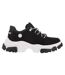Baskets femme noir / blanc Timberland-3