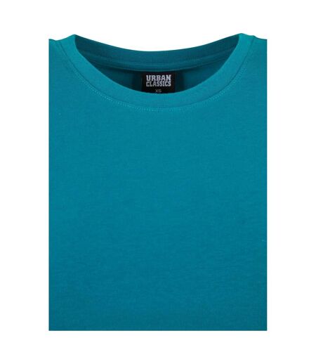 T-shirt Court Femme Bleu Sarcelle Urban Classics