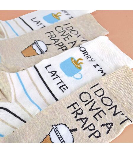 2 Pack Mens Novelty Coffee Socks in a Gift Box