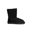Eastern Counties Leather Womens/Ladies Jodie Sheepskin Short Plain Boots (Black) - UTEL199