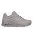 Skechers Mens Uno Stand On Air Lace Up Sneakers (Light Grey) - UTFS10494