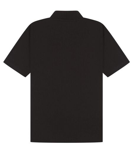 Casual Classic Mens Pique Polo (Black) - UTAB252