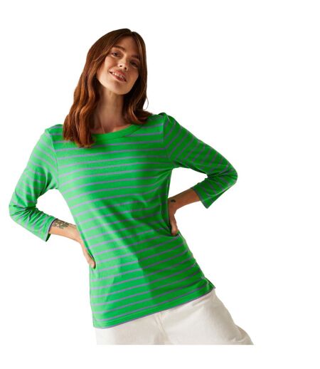 T-shirt Baylette Femme Vert Regatta