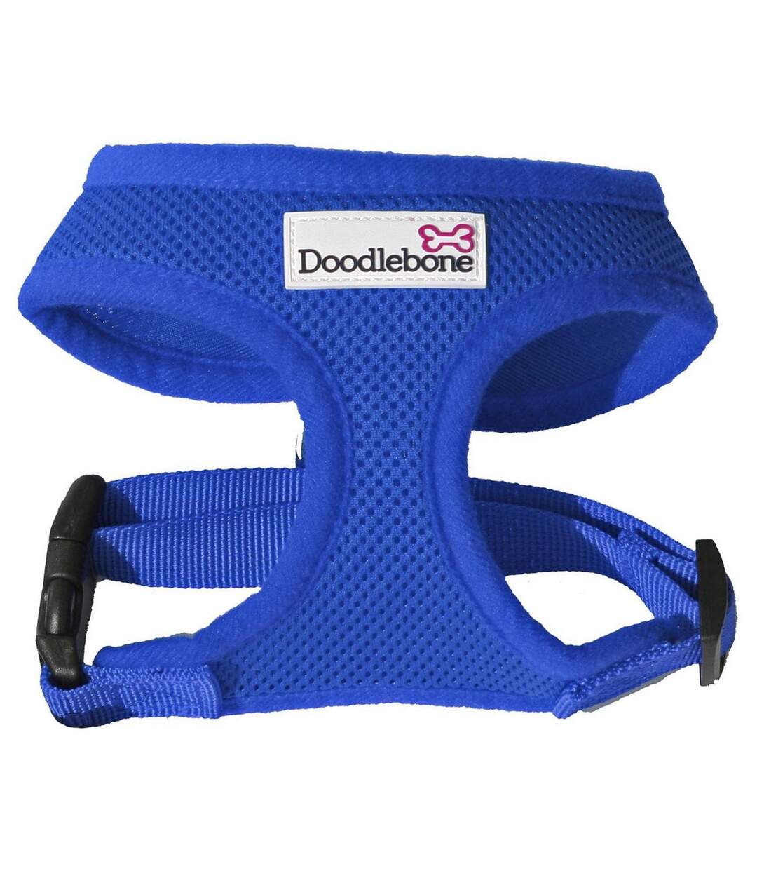 Soft dog harness x small royal blue Doodlebone-1