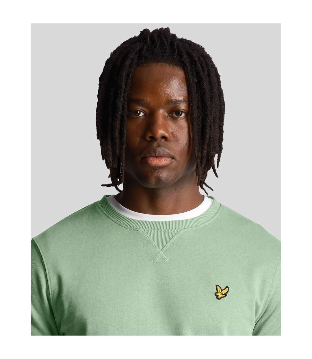 Sweat Homme Vert Clair Lyle & Scott-4