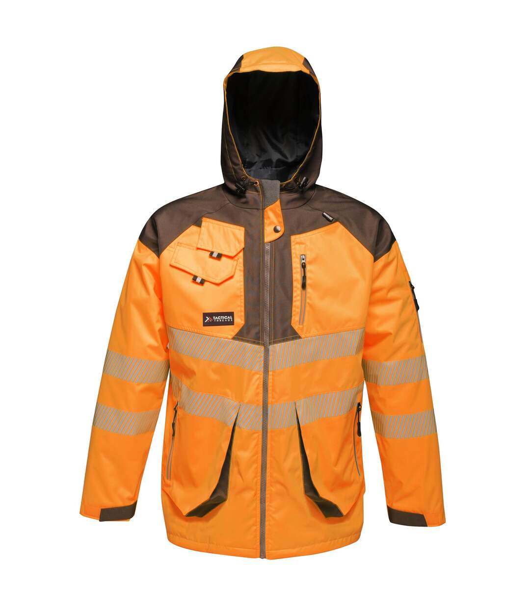 Veste Imperméable Homme Orange Gris Regatta Professional-1