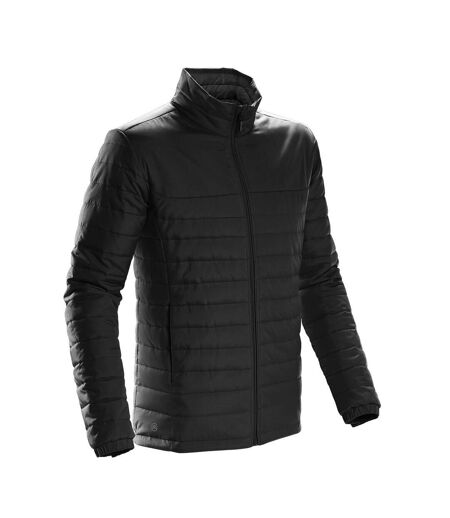 Mens Nautilus Quilted Hooded Jacket Black Stormtech