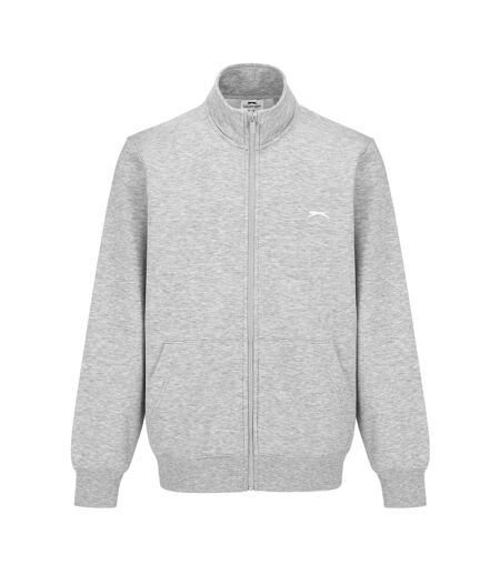 Veste Motif/style Logo Homme Gris Chiné Slazenger