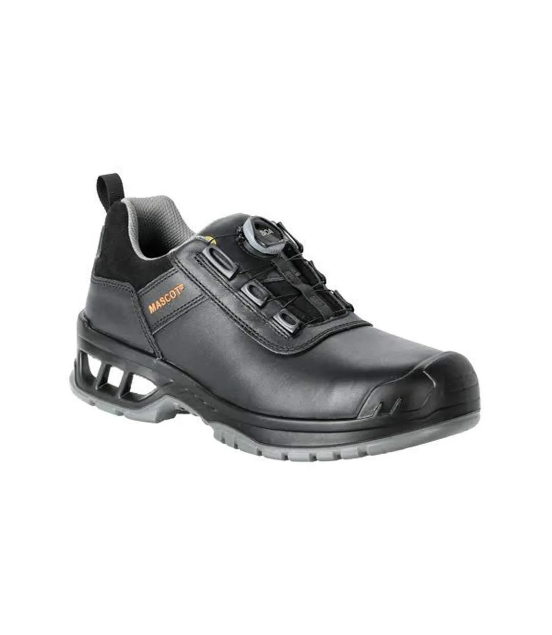 Mens Footwear Energy Safety Shoes Black Mascot-1