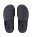 Womens/ladies Gen-ff Suede Mules Navy Fit Flop-3
