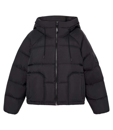 Womens/ladies Recycled Down Padded Jacket Black Timberland