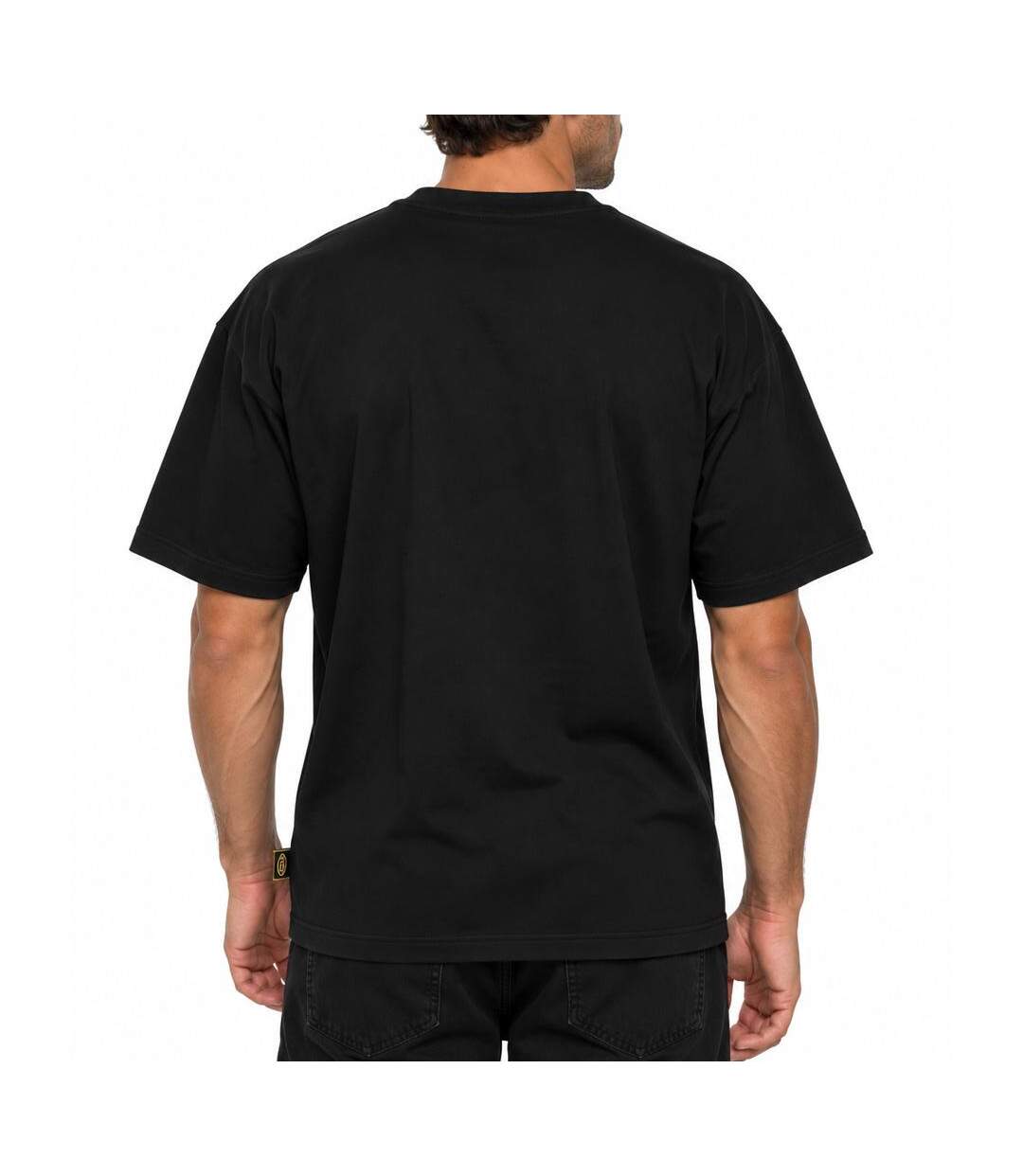 T-Shirt noir homme ddp 1dd-2