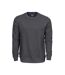 Mens Round Neck Sweatshirt Grey Projob-1
