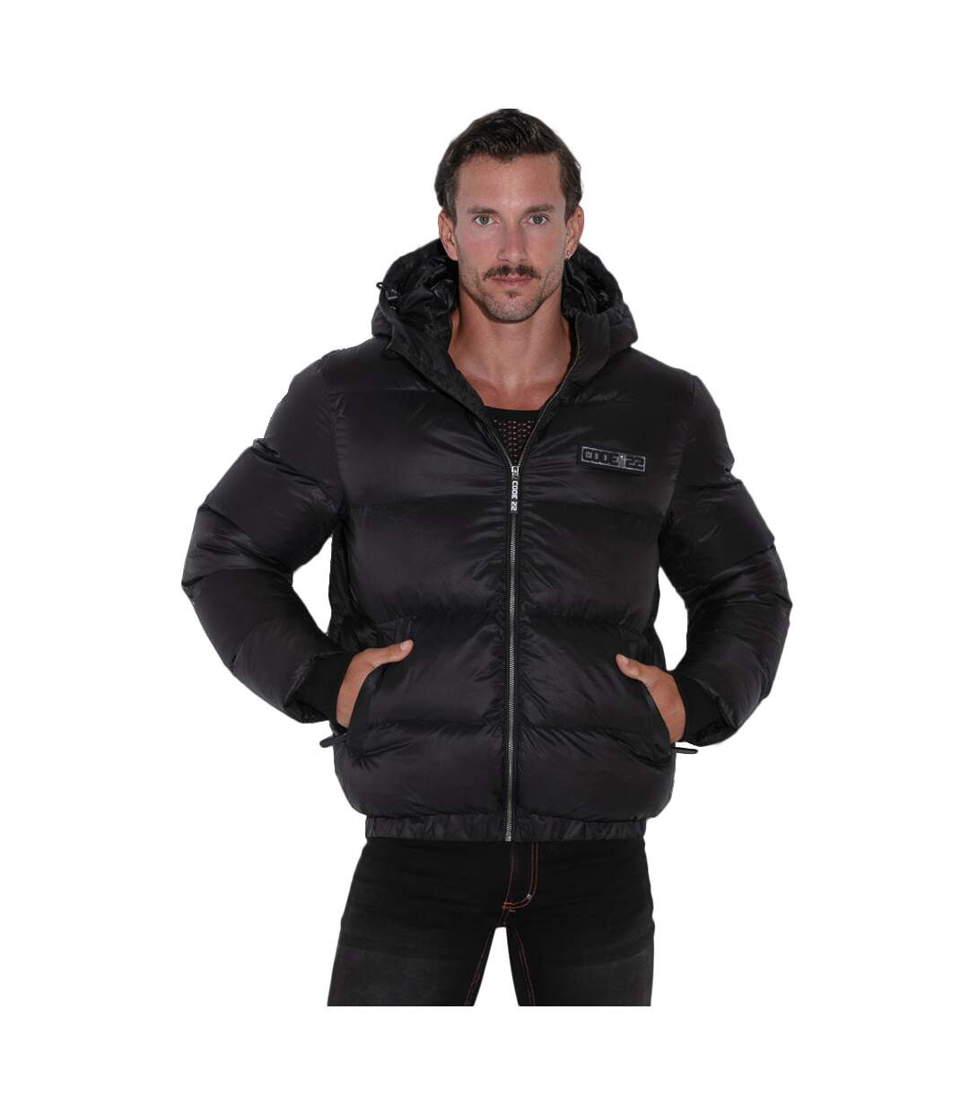 Veste doudoune à capuche Puffer Code22