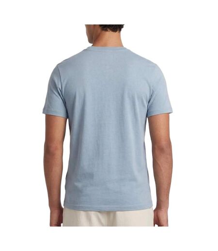 T-Shirt bleu clair homme g-star raw logo