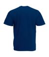 Fruit Of The Loom Mens Screen Stars Original Full Cut Short Sleeve T-Shirt (Navy)