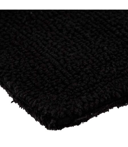 Tapis de Salle de Bain Réversible 50x80cm Noir